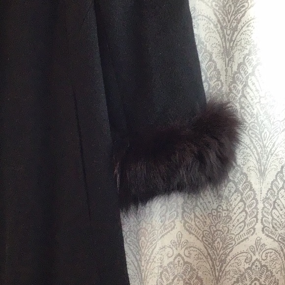 100% LAMBSWOOL FUR COAT SZ 10 - Picture 5 of 15